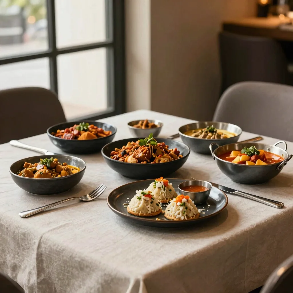 Indian Lunch Table